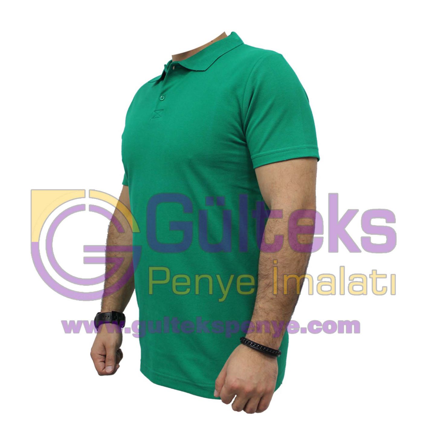 Polo Yaka Penye Pike Çimen Yeşil-Polo-Yaka-Penye-Pike-Cimen-Yesil-011-1