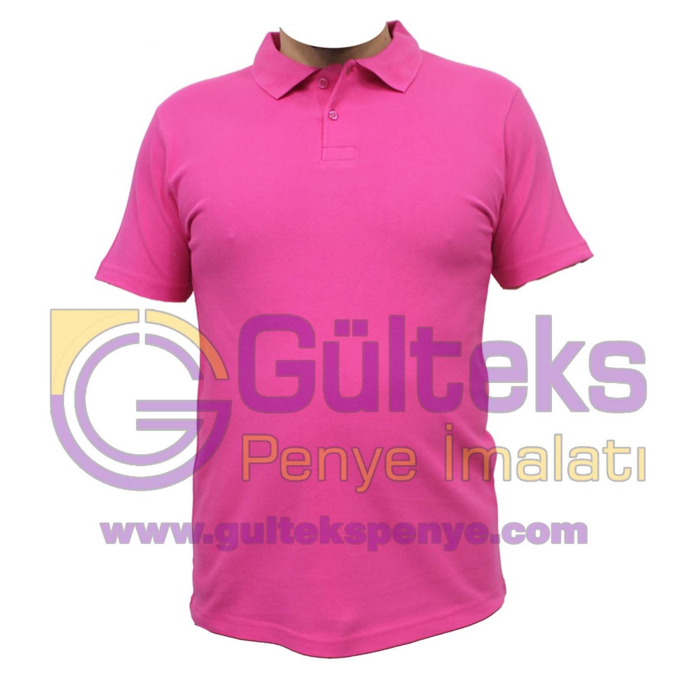 Polo Yaka Penye Pike Fuşya-Polo-Yaka-Penye-Pike-Fusya-007-1