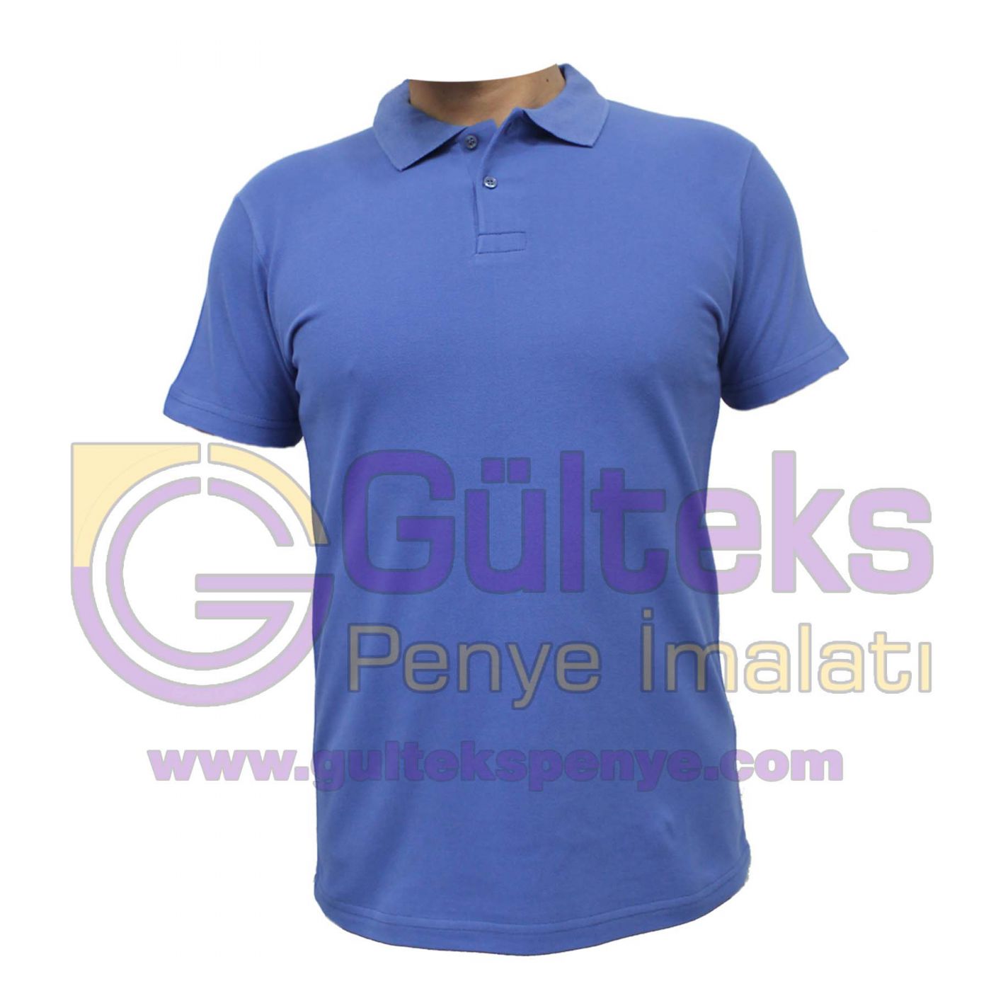 Polo Yaka Penye Pike İndigo Mavi-Polo-Yaka-Penye-Pike-Indigo-Mavi-037-1