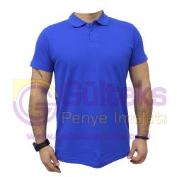 Polo Yaka Penye Pike Saks Mavi-Polo-Yaka-Penye-Pike-Saks-Mavi-004-1